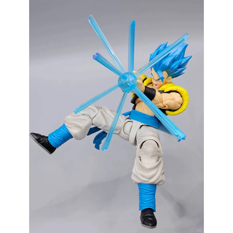 Demoniacal Fit Gogeta Figure Dragon Ball Z Super Saiyan Blue Hero Waltz Gogeta The Supreme Dance Anime Action Figure Toys Gifts