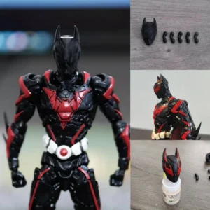 [5 days made] 1/12 Scale Male Soldier Classic Bat Hero Head Sculpt Unpainted Replace Joints Fit 6inch Action Figure Model