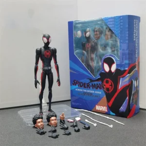 Shf Spider-man Anime Figure Miles Morales Gwen Stacy Action Figures Spiderman Across The Spider-verse Model Toys Pvc