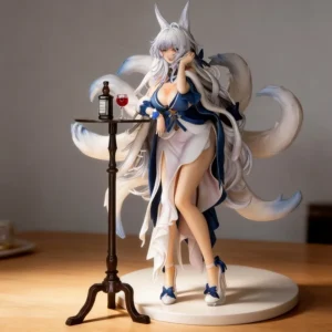 Azur Lane Japanese Version Shinano LongYueShiYe 2D Beautiful Girl Dress Anime GK Action Figure Asai Collection