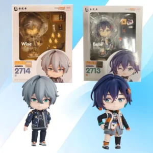 -(In Stock) GSC Nendoron Original # 2714 2713【Zenless Zone Zero】WISE BELLE 2025NEW Animation Figure, Ornaments, Toys