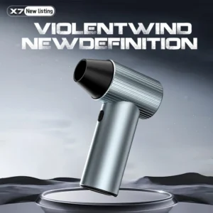 X7 Violent Blower 500g Blowing Force 40mm Brushless Motor X7 Turbo Fan With 4 Wind Nozzles Air Duster For PC Keyboard Cleaning