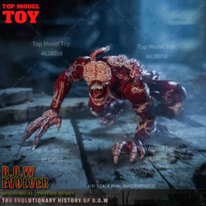 Patriot Studio 1/12 B.O.W Evolver Mutated Monster Figure Movable Model Soldier Action Figure Body Doll for Collection