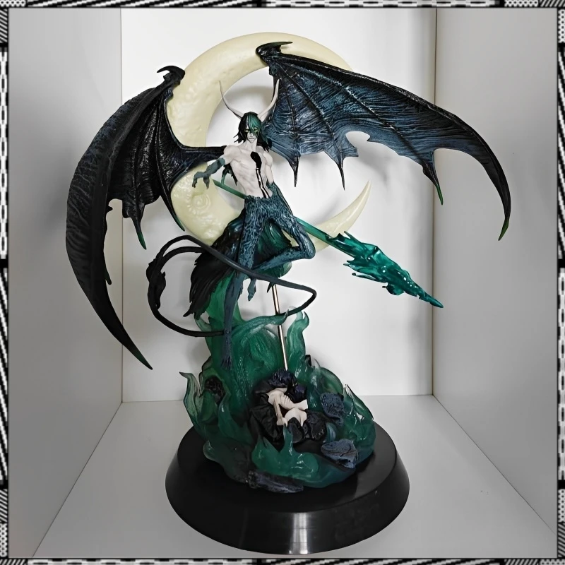 Anime Bleach Kurosaki Ichigo Ulquiorra Cifer Resurreccion Segunda Etapa 40cm Action Figure Gk Pvc Collectible Model Gifts Toys