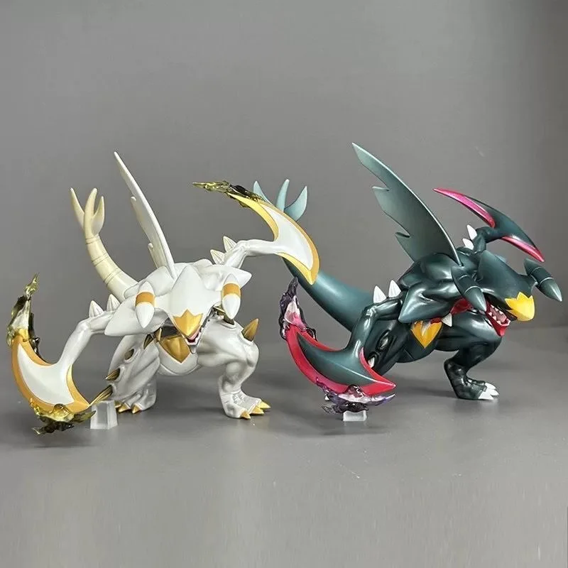 Anime Pokemon Garchomp Figure Shiny Mega Garchomp Action Figures 10cm Pvc Statue Collection Model Toys Gifts
