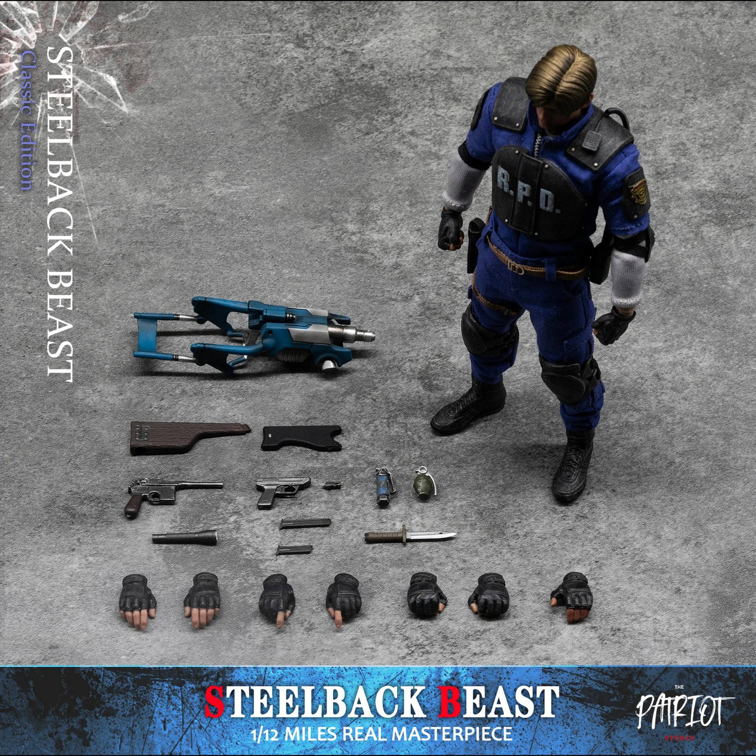 In Stock Patriot Studio 1/12 Scale Bristleback Anime Action Figure Model Doll Toys Hobby Collectible - Image 7