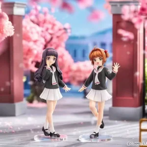 In Stock Original GSC Pop up CLEAR CARD KINOMOTO SAKURA School uniform Ver. Action Figure Anime Figure