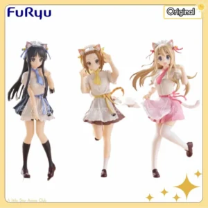 In Stock Original FuRyu Trio-Try-iT Figure K-ON! Tainaka Ritsu/Kotobuki Tsumugi/ Mio Akiyama Animation Figure Toys Collection