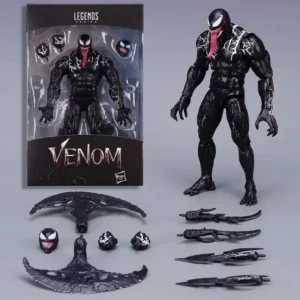 New Marvel Venom Shf Legends 20cm Action Figure Joint Movable Toys Change Face Statue Model Doll Collectible For Toy Gift