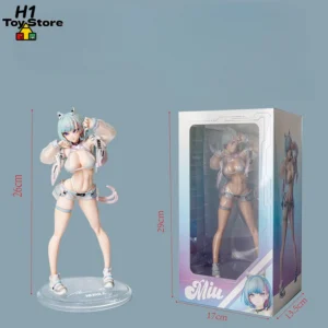 NEBULA Near Future Anime Cat Girl Figure PVC Statue Cat Ear Beauty Model Desktop Chassis Decor For Anime Collectors Otaku Fans