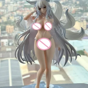 AniGame Azur Lane Shinano Hakuryu 1/6 Scale Anime Figure White Sand Dream Swimsuit Ver Collectible Display Model For Anime Fans