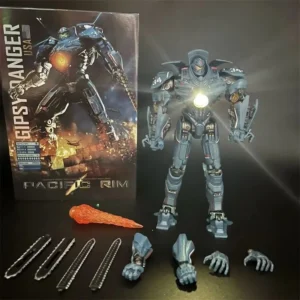 Pacific Rim 2 Action Figure Gipsy Danger Luminous Collectible Toy PVC Material Moveable Robot Model Dangerous Vengeance Wanderer