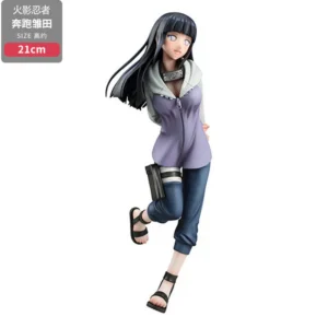 New 21cm Doll Model Uzumaki Naruto Anime Figures Haruno Sakura Hyuga Hinata PVC Figurines Collection Decoration Kids Toys Gifts