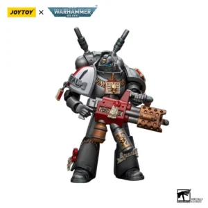 JOYTOY Warhammer 40000/40k Grey Knights Interceptor Squad Interceptor with Incinerator Action Figure Doll Model Gift Decoration