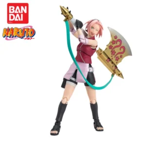 In Stock Original 100% Genuine Bandai Banpresto Naruto S H Figuarts Haruno Sakura Anime Merchandise Action Figure Model Figurine