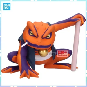 Bandai Original Banpresto Anime Naruto Shippuuden Gamakichi PVC Action Figure Collectible Model Toy Gifts