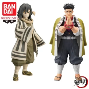 In Stock Bandai Original Banpresto Demon Slayer 16 Iguro Obanai Himejima Gyomei Action Figure Model Doll Brand New Boxed