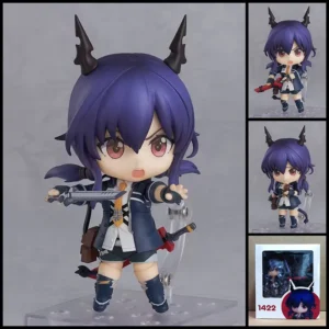 GSC 1422 Arknights Ch'en Chen Huijie Nendoroid Q Version Action Figure Boxed Model Desktop Decor For Anime Game Collectors