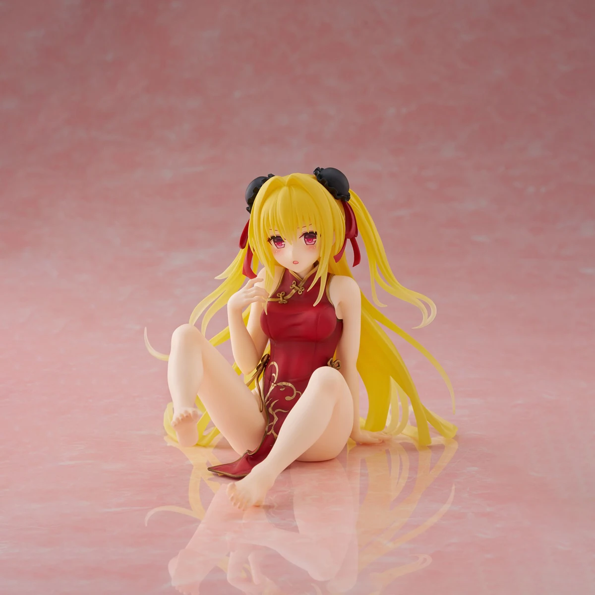 In Stock Original TAiTO Prepainted Desktop Cute To LOVEru Darkness Chinese Dress Ver. Konjiki No Yami Anime Figure Garage Kit