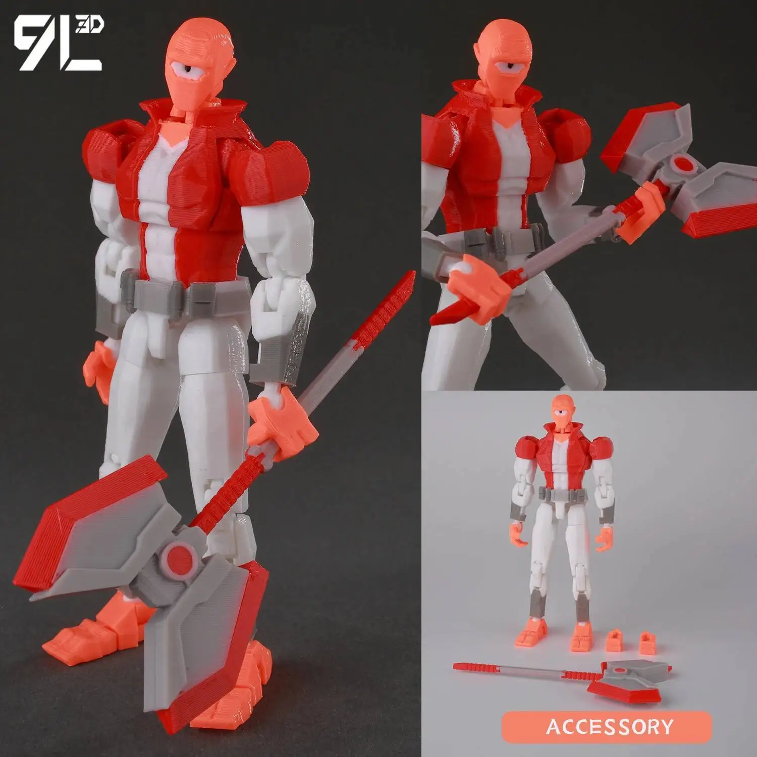 9L3D Printed Superheroes Invincible 2.0 Anime Multi-Jointed Shapeshift Toys Action Figures Mannequin Model Ornaments Gifts - Image 16