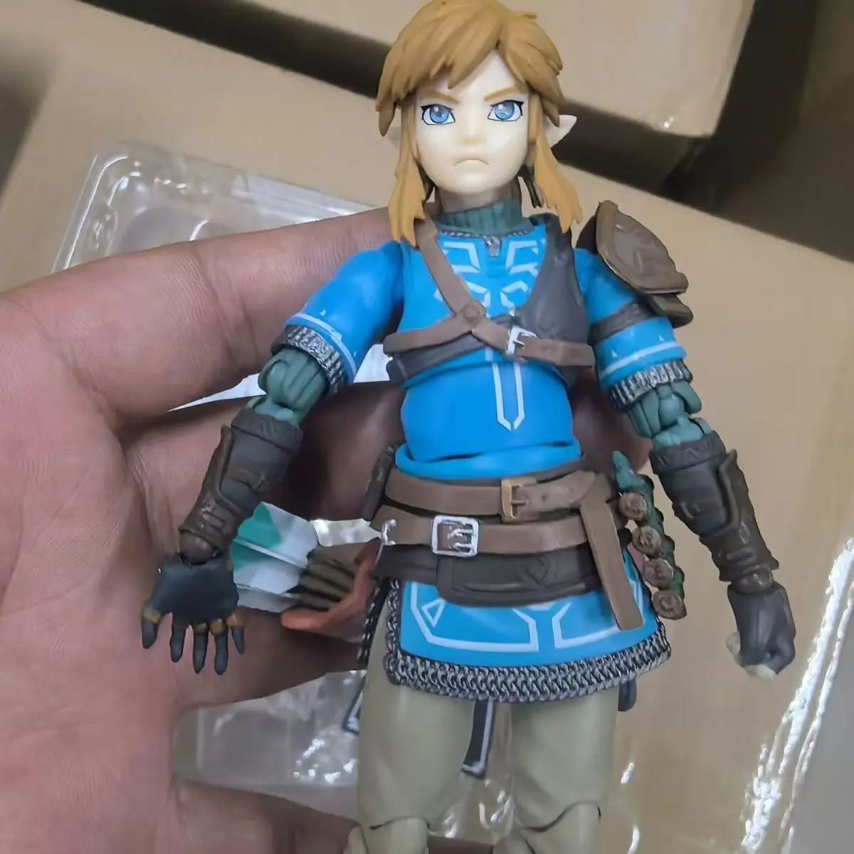 The Legend Of Zelda Tears Of The Kingdom Figure Figma 626 Link Figures Breath Of The Wild Anime Figurine GK Collections Model