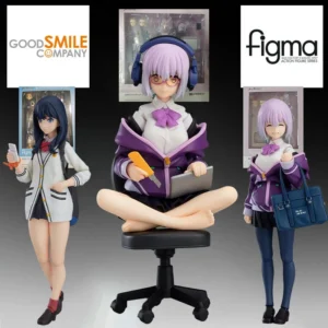 GSC Genuine FIGMA Anime Figure Takarada Rikka & Akane Shinjo Action Figure Toys for Boys Kids Gift Collectible Model Ornaments