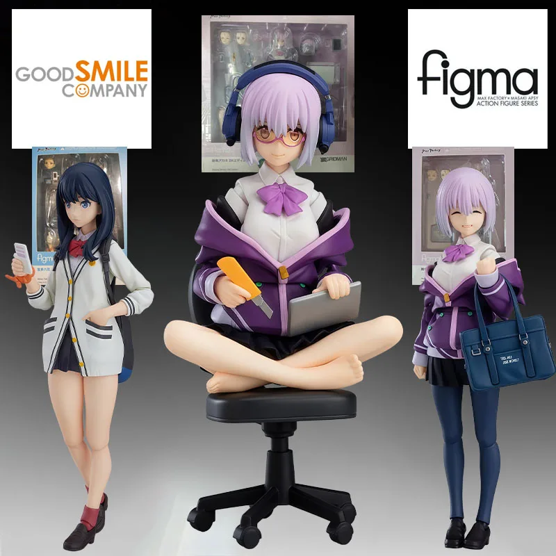 GSC Genuine FIGMA Anime Figure Takarada Rikka & Akane Shinjo Action Figure Toys for Boys Kids Gift Collectible Model Ornaments