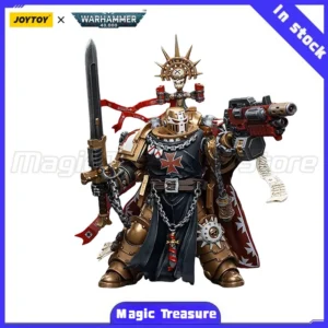【MT】JOYTOY 1/18 Action Figure Warhammer 40K Black Templars High Marshal Helbrecht Model Toy Gift Collection