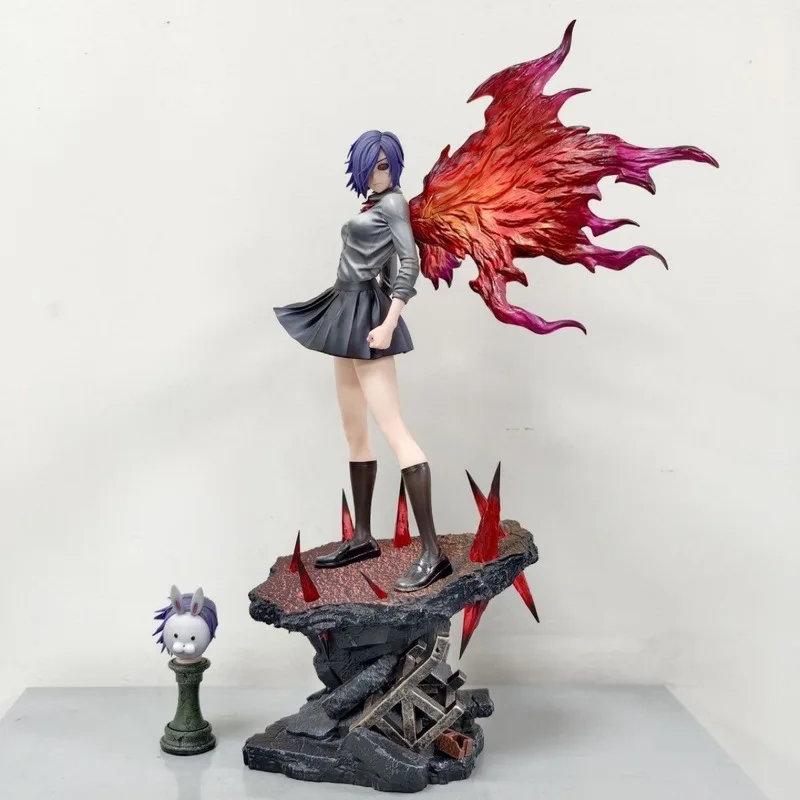 Anime Dc Tokyo Ghoul Ghost Island Double Headed Touka Kirishima Collectible Figures Model  Action Desktop Ornament Toys Gifts