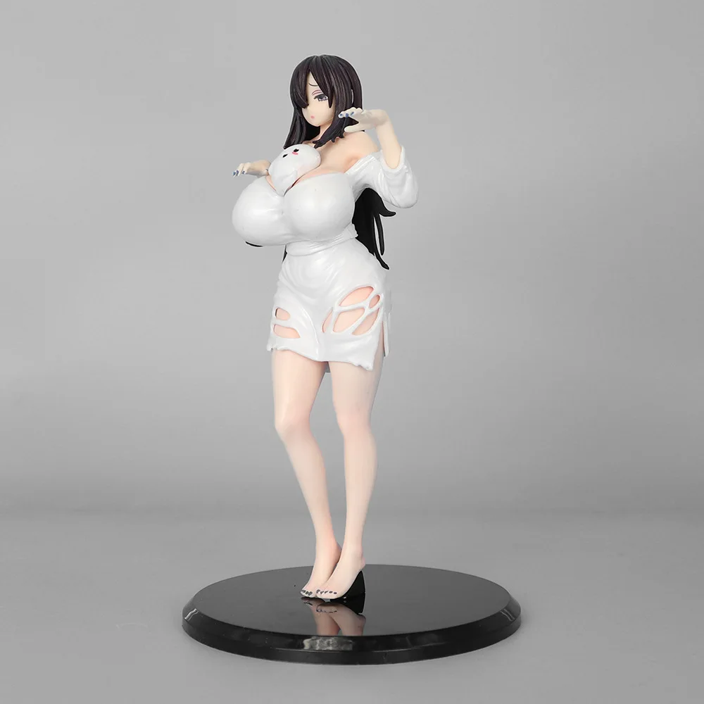 18cm Ghost Bridge Beautiful Girl Standing Anime Handmade Action Figures Desktop Case Decoration Ornament Gift