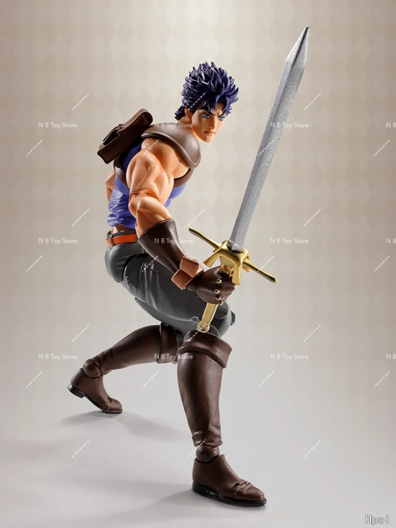 48-hour Shipping Bandai S.H.Figuarts JoJo's Bizarre Adventure Jotaro Jonathan Joseph PVC and ABS Articulated Action Figure - Image 6
