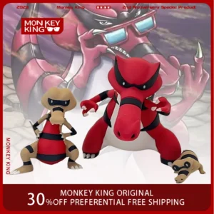 In Stock 3D Print 15cm Pokemon Figure Krookodile Sandile Anime Collectible Model Pvc Desktop Decorations Holiday Kids Gifts