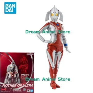 Bandai Original Ultraman Anime Figure SHF Mother of Ultra Showa Action Figure Toys for Kids Gift Collectible Model Ornaments