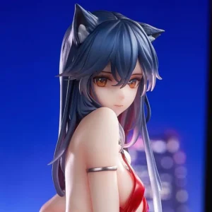 Arknights Texas Red Dress Figure Anime Beautiful Girl Pvc Model Game Peripheral Desktop Ornament Collection Gift For Anime Fans