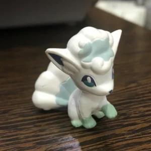 4cm Pokemon Vulpix Anime Action Figures Doll Mini Model Toys Children Charm Hobby Toys Gift