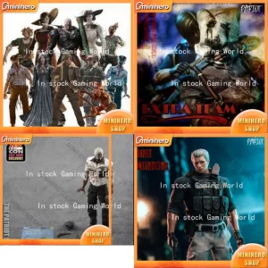 In Stock Patriot Studio Resident Evil Leon Kennedy Chris Redfield Zombie Hunter 1/12 Scale 6 Inch Collectible Action Figure