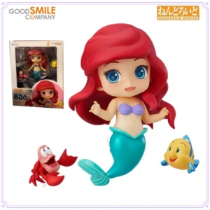 GSC Original Nendoroid Series No.836 Ariel Out of Print Peripheral Figure Toys for Boys Gift Collectible Ornaments