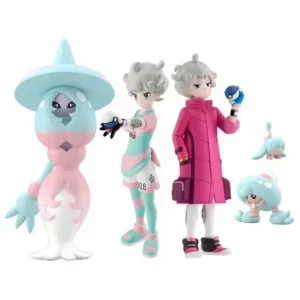 Pokemon CANDY TOY Go SCALE WORLD VOL BEDE Hatenna Hattrem Hatterene Galar Region Cute 1/20 Action Figure Toys