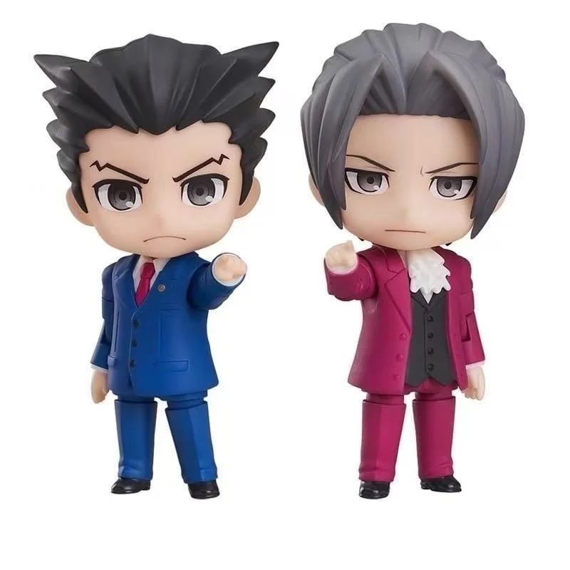 Phoenix Wright Ace Attorney Gsc Phoenix Wright Miles Edgeworth Model Anime Figure 1761 1762 Toy Figurine Collection