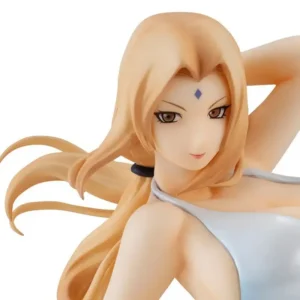 Fast Shipping Original Bandai MegaHouse Naruto GALS Tsunade White Bikini Figure | Otaku Collection Series Gift