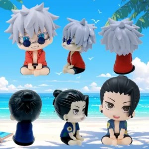 Anime JJK Figure Suguru Geto look up Action Figure Satoru Gojo figure Q edition Collection statue geto and gojo Model Boys Gifts