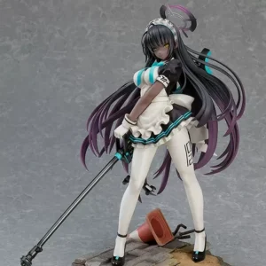 Blue Archive Kakudate Karin 1/7 Scale Anime Figure Pvc Sniper Maid 25cm Desktop Decoration Collectible For Game Fans Collectors