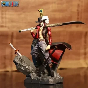 15CM ONE PIECE Anime Figures Eagle eye Dracule Mihawk Figure Top War PVC Action Figure Model Toys Ornaments Doll Fans Gifts