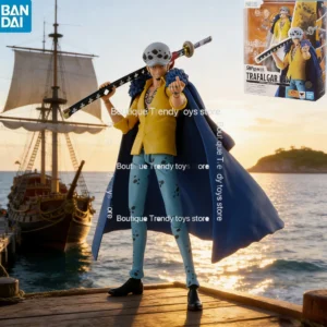 In Stock Bandai Original S H Figuarts One Piece Trafalgar D Water Law Action Figure Model Doll Brand New Boxed Anime Characters