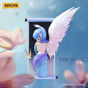 52TOYS Sleep Limited Edition- The Winged Elf, Cute Figures, Collectible Toy Desktop Decoration, Height: about 17cm/6.6inch