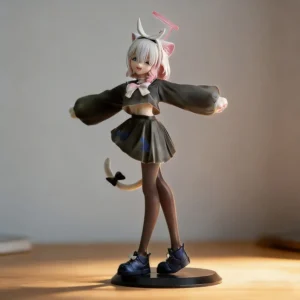Blue Archive Arona (Cat Version) Anime Figure 21cm | Collectible Figurine Toy for Fans Desktop Decoration