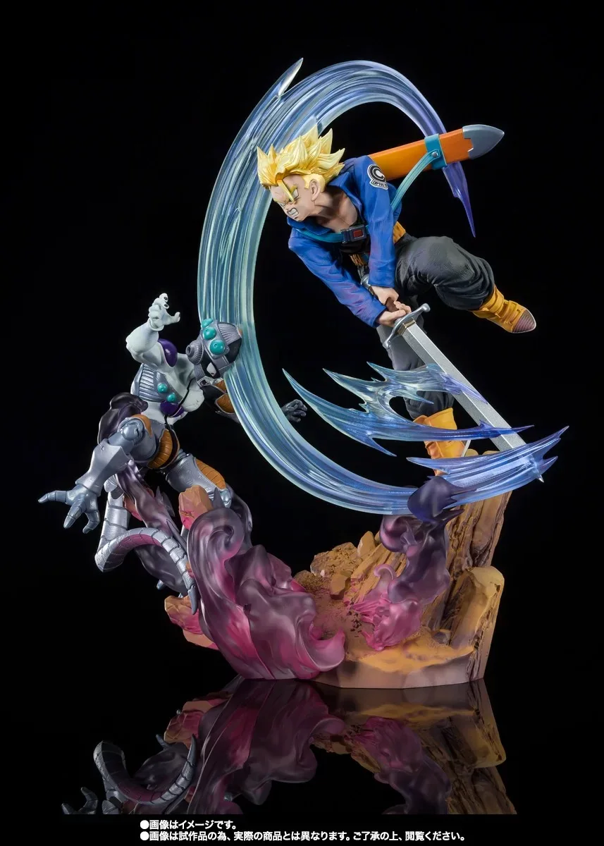 Adults Fun BANDAI Tamashii F.Zero Dragon Ball Ultimate Battle Trunks Vs Mecha Frieza Limited Edition Collectible Figure - Image 6