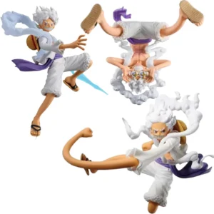 Bandai Anime Oned Pieced Banpresto Koa Artist Luffy King Gear 5 Figure PVC Model Toy Ornament Collectible Gift Hot In Stock