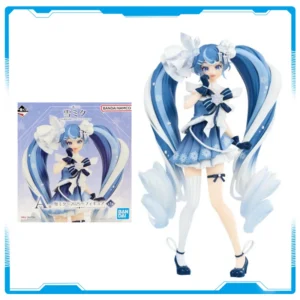 In Stock Original Hatsune Miku Ichiban KUJI Yuki SNOW MIKU Anime Model Collection Figure Gifts Toys WY