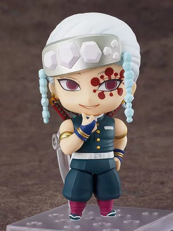 New Lover Demon Slayer Kimetsu No Yaiba Tomioka Giyuu #1408 Action Figure Model Toy Change Face Giyuu Figurine Cute Toys 10cm - Image 12
